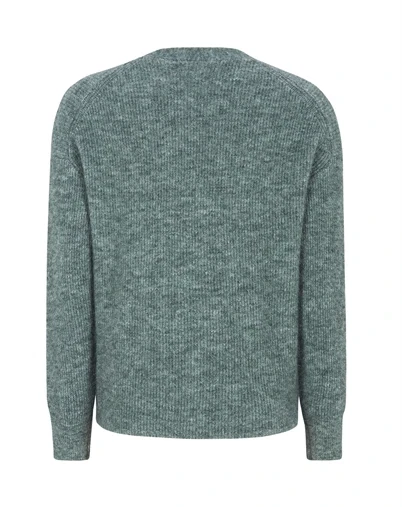 Soft Rebels - SRAlliy Strik Cardigan - Abyss Melange